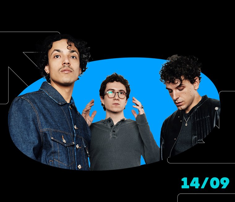 Show do Syon Trio · segunda-feira, 14 de setembro